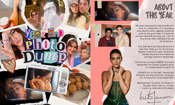 "വളർച്ച ഉച്ചത്തിലുള്ളതല്ല, ശാന്തവും സ്ഥിരതയുള്ളതും ആഴത്തിലുള്ളതും വ്യക്തിപരവുമാണെന്ന് ഈ വർഷം എന്നെ പഠിപ്പിച്ചു..." 2025 നു യാത്രാമൊഴി കുറിച്ച് കൃതി സനോൺ 