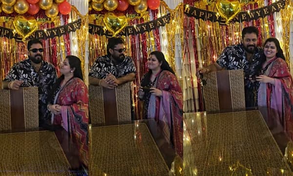 Actor Bala and kokila's new year wishes to fans (Image Source: Facebook)