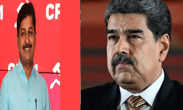 
ആഗോള കൊള്ളക്കാരനായി അമേരിക്ക മാറി,ഈ അനീതിക്കെതിരെ ലോകമെങ്ങും പ്രതിഷേധം ഉയരണം';മഡുറോയെ ബന്ദിയാക്കിയതിൽ സ്വരാജ്