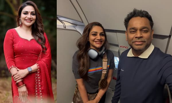 Rimi Tomy meets Music maestro A.R. Rahman (Image Source: Instagram)