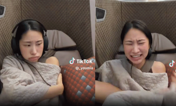 വിമാനം പറന്നുയര്‍ന്നു, പിന്നാലെ ഭയന്ന് നിലവിളിച്ച് യുവതി: വീഡിയോയെ വിമര്‍ശിച്ച് നെറ്റീസണ്‍സ്, ഒടുവില്‍...
