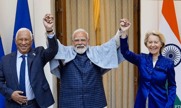 വ്യാപാരകരാറില്‍ ഒപ്പുവെയ്ക്കാന്‍ ഇന്ത്യയും യൂറോപ്യന്‍ യൂണിയനും ; പ്രഖ്യാപനം ഇന്നുണ്ടായേക്കുമെന്ന് സൂചന