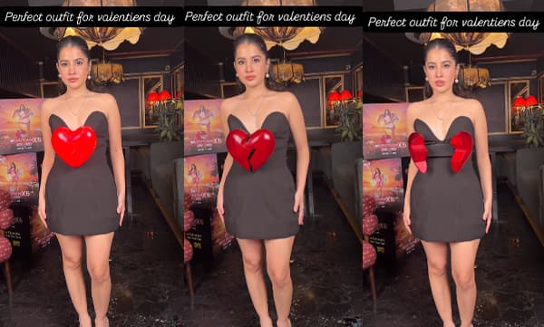 ‘ഹാര്‍ട്ട് ബ്രേക്ക്’ ഔട്ട്ഫിറ്റില്‍ ഹോട്ട് ലുക്കില്‍ ഉര്‍ഫി ജാവേദ്; വാലന്റൈൻസ് ദിനത്തില്‍ പെര്‍ഫക്ട് മിനി ഡ്രസ്സില്‍ പുത്തന്‍ പരീക്ഷണവുമായി താരം 