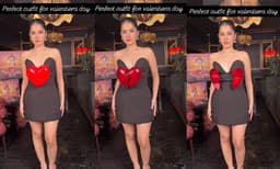 ‘ഹാര്‍ട്ട് ബ്രേക്ക്’ ഔട്ട്ഫിറ്റില്‍ ഹോട്ട് ലുക്കില്‍ ഉര്‍ഫി ജാവേദ്; വാലന്റൈൻസ് ദിനത്തില്‍ പെര്‍ഫക്ട് മിനി ഡ്രസ്സില്‍ പുത്തന്‍ പരീക്ഷണവുമായി താരം 