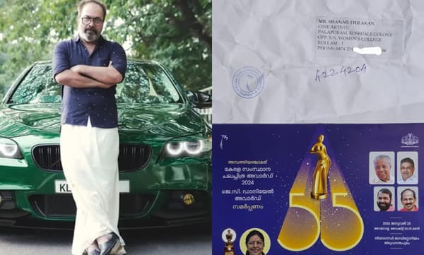 Shammy Thilakan about invitation from Chalachitra Academy (Image Source: Instagram)
