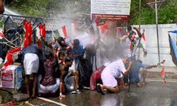 യൂത്ത് കോൺഗ്രസ് മാർച്ച് സംഘർഷം; സംസ്ഥാന അധ്യക്ഷൻ ഒ ജെ ജെനീഷ് അടക്കമുള്ളവരെ പൊലീസ് അറസ്റ്റ് ചെയ്തു