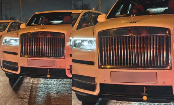 എത്ര മനോഹരമായ ആചാരങ്ങള്‍! പത്ത് കോടി വിലയുള്ള റോള്‍സ് റോയ്‌സിന് മുന്നില്‍ ചെറുനാരങ്ങളും പച്ചമുളകും, വീഡിയോയ്ക്ക് ട്രോള്‍മഴ
