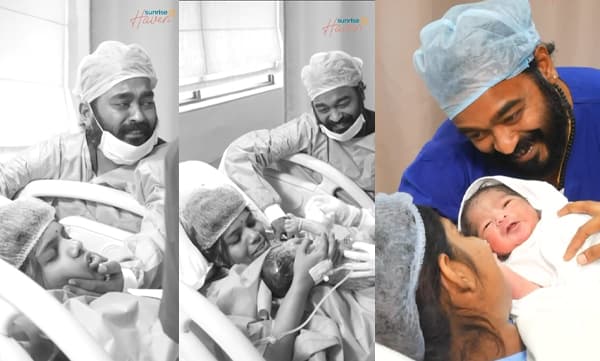Sarath appani shares delivery video of his wife (Image Source: Instagram)