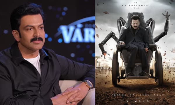 Prithviraj Sukumaran about villian in Varanasi movie (Image Source: Youtube)