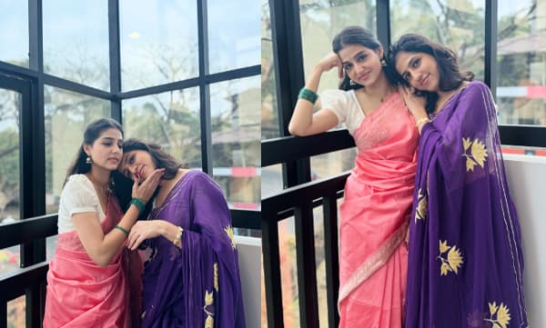 Anaswara Rajan with her sister Aiswarya Rajan (Image Source: Instagram)