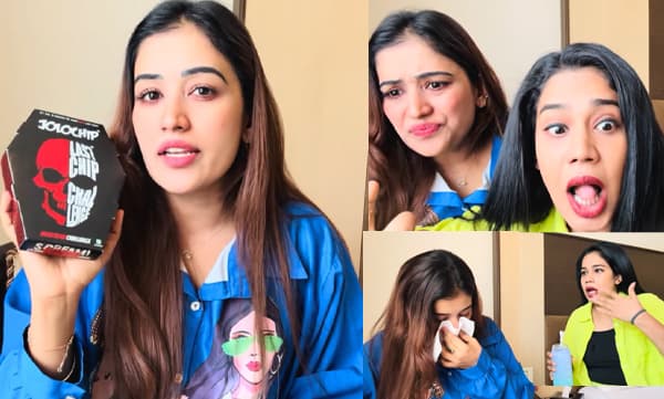 ‘തല കറങ്ങുന്നു, ചെവിയില്‍ വരെ നീറ്റല്‍; തമാശക്കു പോലും ആരുമിത് കഴിക്കരുത്, കൊച്ചു കുട്ടികൾക്ക് വാങ്ങി കൊടുക്കരുത്; ശത്രുക്കൾക്ക് കൊടുക്കാം...’ വീഡിയോയുമായി അനുമോള്‍