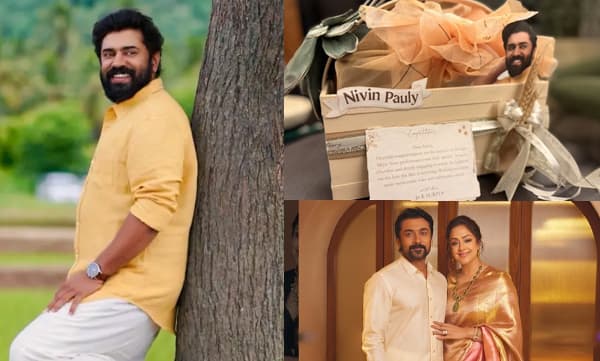 Nivin pauly shares gift from suriya and jyothika (Image Source : Instagram)