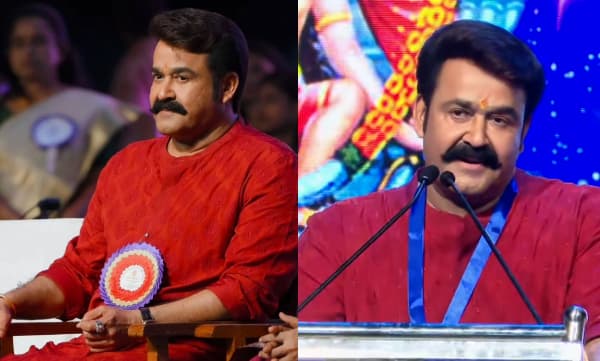 ‘അമ്മ ആറ്റുകാലമ്മയുടെ ഭക്തയായിരുന്നു;ജീവിച്ചിരുന്നെങ്കിൽ ഞാന്‍ ഈ പുരസ്കാരം സ്വീകരിക്കുന്നത് കണ്ട് അമ്മ ഏറ്റവും സന്തോഷിക്കുമായിരുന്നു....’ അംബ പുരസ്കാരവേദിയില്‍ ​വികാരധീനനായി മോഹന്‍ലാല്‍