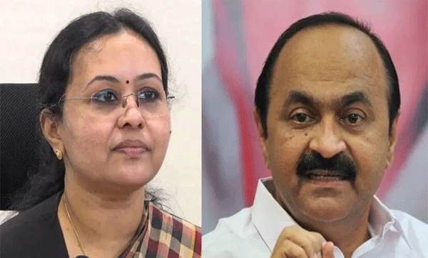 മുദ്രാവാക്യം കേട്ടാൽ പെടലിക്ക് വേദന വരുമോ?; മന്ത്രി വീണ ജോർജിനെ പരിഹസിച്ച് വിഡി സതീശൻ