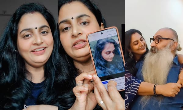 ‘ഒരു കല്യാണം കഴിച്ചെന്നു വച്ച് ഫുള്‍ടൈം ചിരിച്ചുകൊണ്ടുള്ള വീഡിയോ ഇടണോ? എന്റെ ലൈഫിന് ഒരു കുഴപ്പവുമില്ല; എന്നെ ഇതുവരെ ആ മനുഷ്യന്‍ അടിച്ചിട്ടില്ല...’ വ്യാജ വാര്‍ത്തകള്‍ക്കെതിരെ ദിവ്യ ശ്രീധര്‍