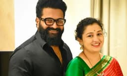 നിന്നെ ഓര്‍ക്കുമ്പോള്‍ അഭിമാനം തോന്നുന്നു, ഇനിയും ഉയരങ്ങളിലെത്തട്ടെ; ഭാര്യയ്ക്ക് പിറന്നാള്‍ ആശംസിച്ച് ഋഷഭ് ഷെട്ടി 
