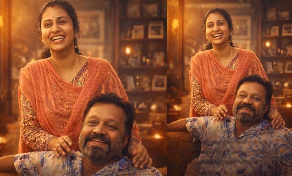 Suresh Gopi's women's day wishes for radhika (Image Source: Facebook)
