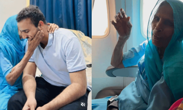 സ്വപ്‌നങ്ങള്‍ക്ക് പ്രായമില്ല! വിമാനത്തില്‍ കയറാന്‍ മുത്തശ്ശിക്ക് ആഗ്രഹം, മണിക്കൂറുകള്‍ക്കുള്ളില്‍ സാക്ഷാത്കരിച്ച് കൊച്ചുമകന്‍ 
