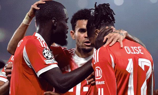 യുവേഫാ ചാംപ്യന്‍സ് ലീഗില്‍ കൂറ്റന്‍ ജയം ; ഗോള്‍മഴ പെയ്യിച്ച് ബയേണ്‍ മ്യൂണിക്കും അത്‌ലറ്റിക്കോ മാഡ്രിഡും 