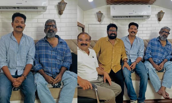 Anand Manmadhan with Ranjith and Udaykrishna (Image Source: Instagram)