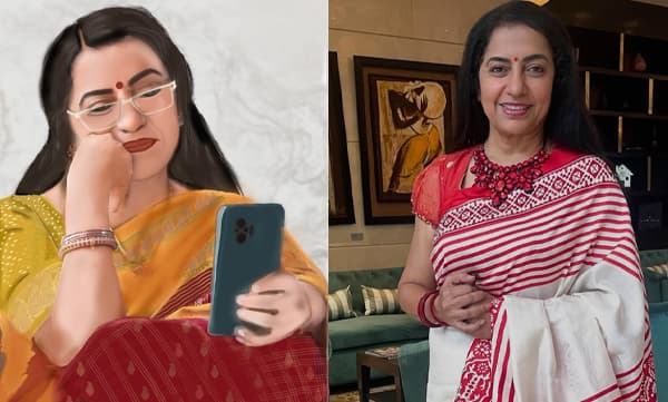 ‘4 ദിവസത്തെ ശ്രമത്തിന് ശേഷം എന്റെ ഗ്യാസ് സിലിണ്ടർ ബുക്കിംഗ് രജിസ്റ്റർ ചെയ്തുവെന്ന് തോന്നുന്നു...’ രസകരമായ പെയിന്റിംഗ് പങ്കുവച്ച് സുഹാസിനി മണിരത്നം