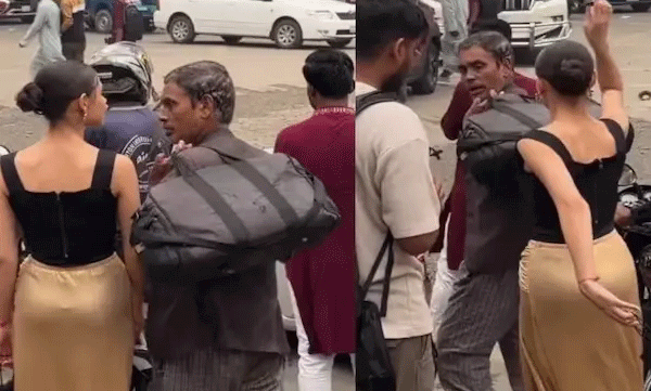 റീല്‍സ് ചിത്രീകരണത്തിനിടെ ശരീരത്തില്‍ തട്ടി: വഴിയാത്രക്കാരനെ ഓടിച്ചിട്ട് തല്ലി ഇന്‍ഫ്ളുവന്‍സര്‍ 
