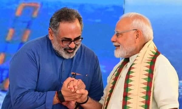 പാലക്കാട് റെയില്‍വേ പാതയിരട്ടിപ്പിക്കല്‍ ; പ്രധാനമന്ത്രിക്കും റെയില്‍വേ മന്ത്രിക്കും നന്ദി പറഞ്ഞ് രാജീവ് ചന്ദ്രശേഖര്‍