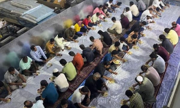 പ്രവാസി സാഹോദര്യത്തിന്റെ മനോഹരകാഴ്ചയായി നവയുഗം ദല്ല മേഖല ഇഫ്താർ അരങ്ങേറി
