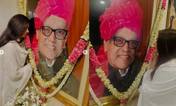 നിങ്ങളെ എന്നേക്കുമായി സ്‌നേഹിക്കുന്നു; പിതാവിന്റെ ഓര്‍മ പങ്കുവെച്ച് ഐശ്വര്യ റായ് 
