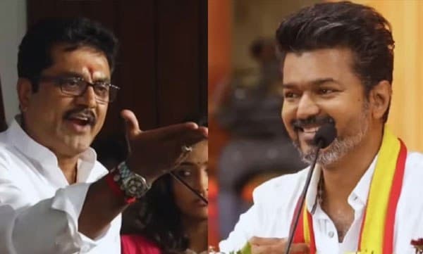 ' വിജയ് ഒരിക്കലും ഒരു നേതാവല്ല, വിമര്‍ശിക്കേണ്ടതിനെ വിമര്‍ശിക്കുകതന്നെ ചെയ്യും' ; ശരത്കുമാര്‍