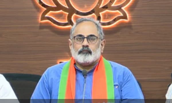 എഫ്.സി.ആര്‍.എ നിയമം: കോണ്‍ഗ്രസ് നടത്തുന്നത് വ്യാജപ്രചാരണമെന്ന് രാജീവ് ചന്ദ്രശേഖര്‍