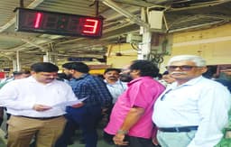 തലശേരി റെയില്‍വേ സ്‌റ്റേഷന്‍ ഡിവിഷണല്‍ റെയില്‍വേ മാനേജര്‍ സന്ദര്‍ശിച്ചു