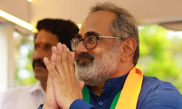 ക്ഷേമപെന്‍ഷനുമായി വീണ്ടും കബളിപ്പിക്കാന്‍ എല്‍ഡിഎഫും യുഡിഎഫും ; പ്രീണനരാഷ്ട്രീയം നേമം തള്ളുമെന്ന് രാജീവ് ചന്ദ്രശേഖര്‍