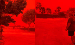 ഉറക്കം ഉണര്‍ന്നപ്പോള്‍ രക്തവര്‍ണ്ണമായി ആകാശം: ഓസ്‌ട്രേലിയയില്‍ സംഭവിച്ചത് എന്ത്? വിചിത്ര പ്രതിഭാസത്തിന് പിന്നില്‍ 
