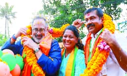 കോണ്‍ഗ്രസ്‌ ലീഗിന്റെ റിമോട്ട്‌ കട്രോളില്‍: രാജീവ്‌ ചന്ദ്രശേഖര്‍,  രഹസ്യ ഡീലെന്ന്‌ ആരോപണം