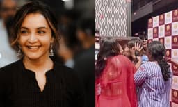 അതിരുവിട്ട ആരാധന; മഞ്ജു വാര്യരെ ബലമായി ചുംബിച്ച് ആരാധിക; ഞെട്ടലോടെ വേദിയിലുളളവര്‍, വീഡിയോ