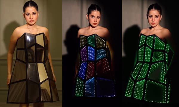Urfi Javed in infinity mirror dress (Image Source: Instagram)