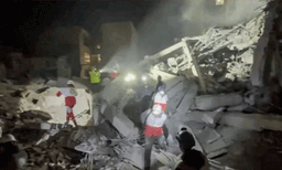 ഇറാന്‍ - ഇസ്രായേല്‍ ആക്രമണം ;  ജൂതദേവാലയം പൂര്‍ണ്ണമായി തകര്‍ന്നു
