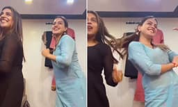 സുഹൃത്തിനൊപ്പം തമിഴ് ഗാനത്തിന് ചുടവുവച്ച് അനുശ്രീ; വീഡിയോ