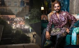 അര്‍ധരാത്രിയില്‍ ആഘോഷം, അല്ലു അര്‍ജുന്റെ വീടിനു മുന്നില്‍ തടിച്ചുകൂടി ആരാധകര്‍; താരത്തിന്റെ പിറന്നാള്‍ ആഘോഷമാക്കി പ്രിയപ്പെട്ടവര്‍

