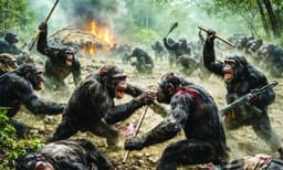 യുദ്ധത്തിനുള്ള മരുന്നിലേക്ക്‌ ഒരു ചിമ്പാന്‍സി മാര്‍ഗം