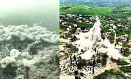 ലെബനന്‍ ഗ്രാമങ്ങള്‍ പൂര്‍ണമായും നശിപ്പിച്ച്‌ ഇസ്രയേല്‍