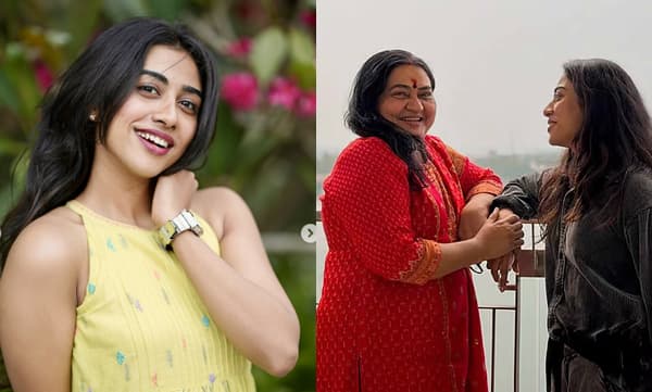 പഴയത് പോലെ പറ്റുന്നില്ലെന്ന് അമ്മ പറയും, ശബ്ദം വരെ മാറി; ബിന്ദുപണിക്കരെക്കുറിച്ച് കല്യാണി 
