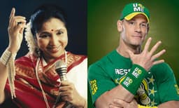 ആശാ ഭോസ്‌ലെയുടെ ചിത്രം പങ്കുവെച്ച് ജോണ്‍ സീന; ഇന്ത്യ നിങ്ങളെ ഒരുപാട് സ്‌നേഹിക്കുന്നുവെന്ന് ആരാധകര്‍ 
