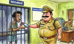 ഗുണ്ടാത്തലവന്‌ ഫോണ്‍ ഉപയോഗിക്കാന്‍ സഹായം; പോലീസുകാരനു സസ്‌പെന്‍ഷന്‍