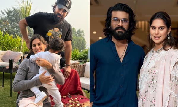 ഞാന്‍ വളരെ പരുക്കനായ അച്ഛനാണ്, എന്റെ ഹൃദയമിടിപ്പാണ് അവര്‍; മക്കളെക്കുറിച്ച്  വാചാലനായി റാം ചരണ്‍ 
