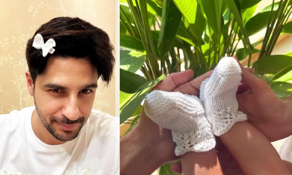 Sidharth Malhotra shares selfie featuring daughter’s hairclip (Image Source: Instagram)
