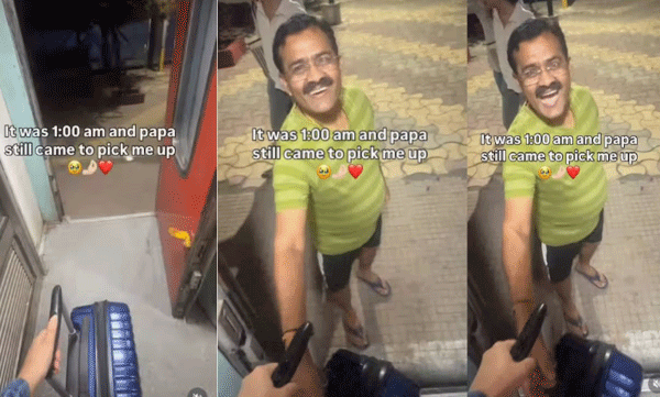 'എത്ര വളര്‍ന്നാലും നീ എന്നും എന്റെ പൊന്നുമോള്‍ തന്നെ': പാതിരാത്രിയില്‍ റെയില്‍വേ സ്‌റ്റേഷനില്‍ മകളെയും കാത്ത് ഒരച്ഛന്‍ 
