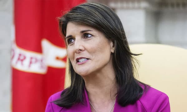 Chemicals For Missiles From China On Seized Iran Ship? Nikki Haley's Big Claim