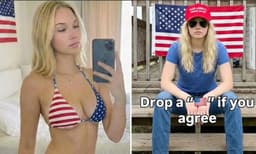 ട്രംപിനെതയും അനുകൂലിക്കുന്ന ക്രിസ്തീയയുവതി ഒറിജിനലല്ല ; മാഗാ 'ഇന്‍ഫ്‌ലുവന്‍സര്‍' എമിലി ഹാര്‍ട്ട് ഇന്ത്യാക്കാരന്റെ സൃഷ്ടി